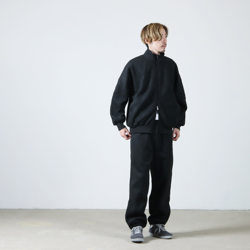 blurhms(֥顼ॹ) Pe/silk Fleece Track Jacket