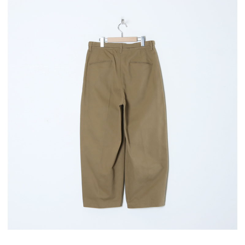 blurhms(֥顼ॹ) Brushed Twill Belted Trousers