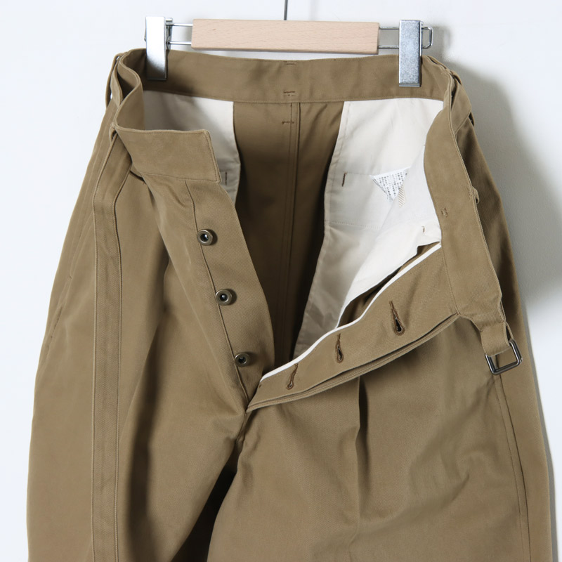 blurhms(֥顼ॹ) Brushed Twill Belted Trousers