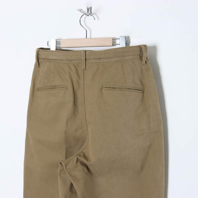 blurhms(֥顼ॹ) Brushed Twill Belted Trousers