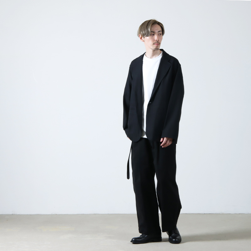 blurhms(֥顼ॹ) Brushed Twill Belted Trousers