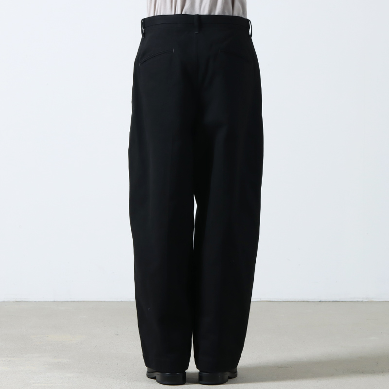 blurhms(֥顼ॹ) Brushed Twill Belted Trousers