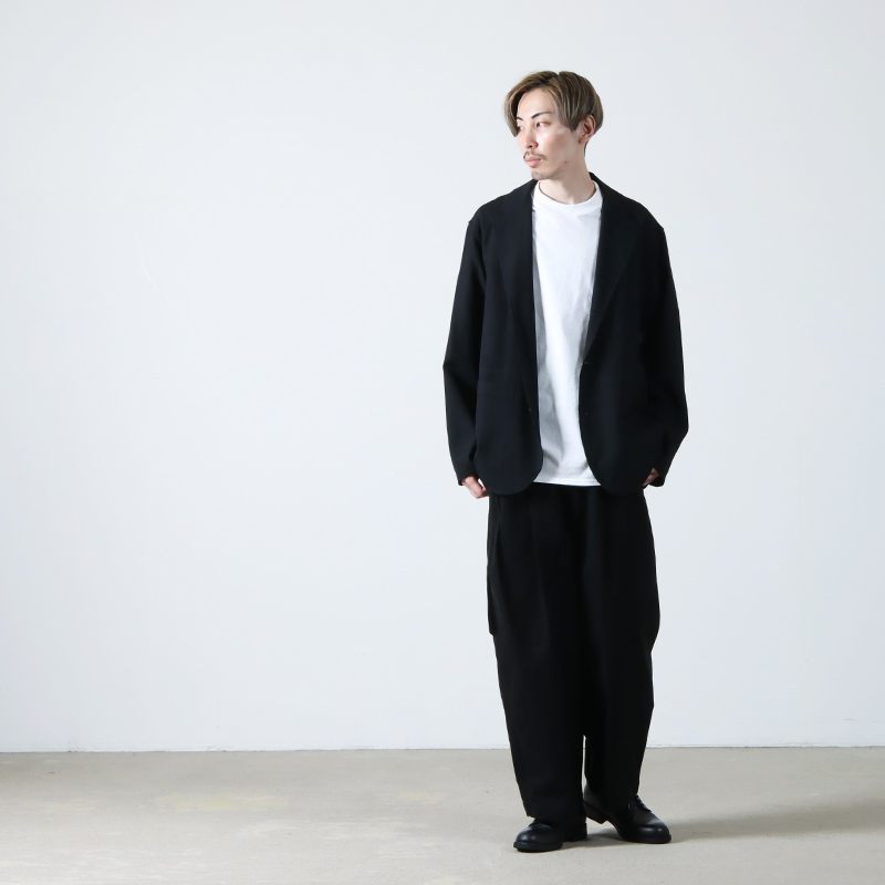 blurhms(֥顼ॹ) Brushed Twill Belted Trousers