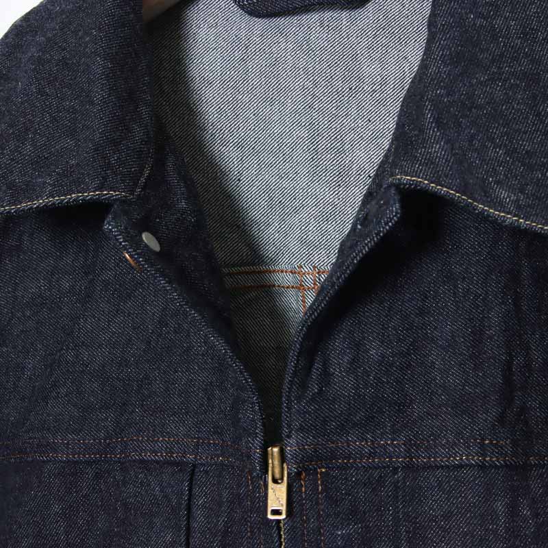 blurhms(֥顼ॹ) 12.9oz Denim Zip Jacket