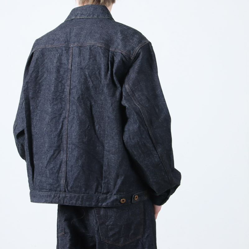 blurhms(֥顼ॹ) 12.9oz Denim Zip Jacket