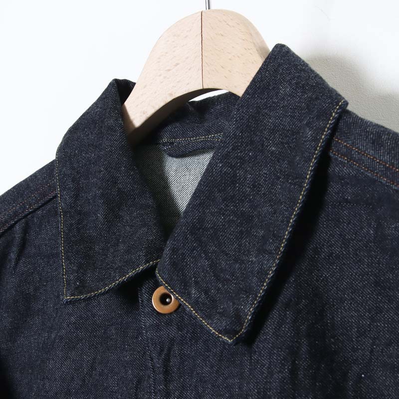 blurhms(֥顼ॹ) 12.9oz Denim Zip Jacket