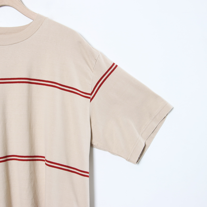 blurhms(֥顼ॹ) C/NAPP Border Plain Tee