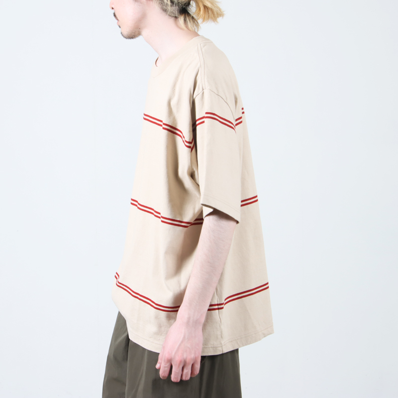 blurhms(֥顼ॹ) C/NAPP Border Plain Tee