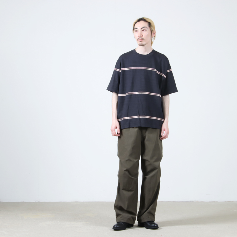 blurhms(֥顼ॹ) C/NAPP Border Plain Tee