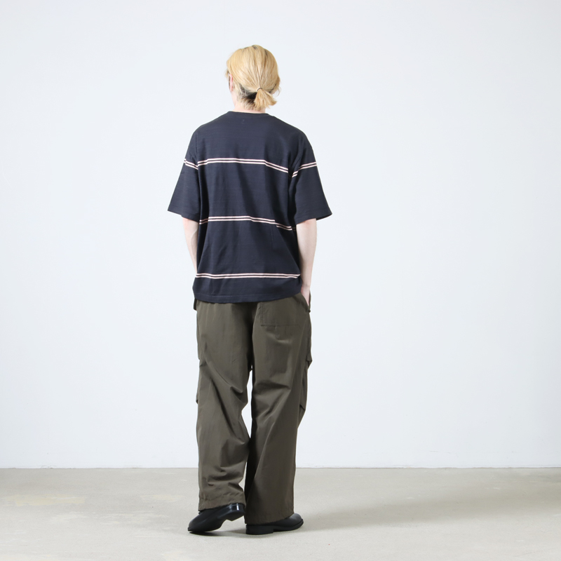 blurhms(֥顼ॹ) C/NAPP Border Plain Tee