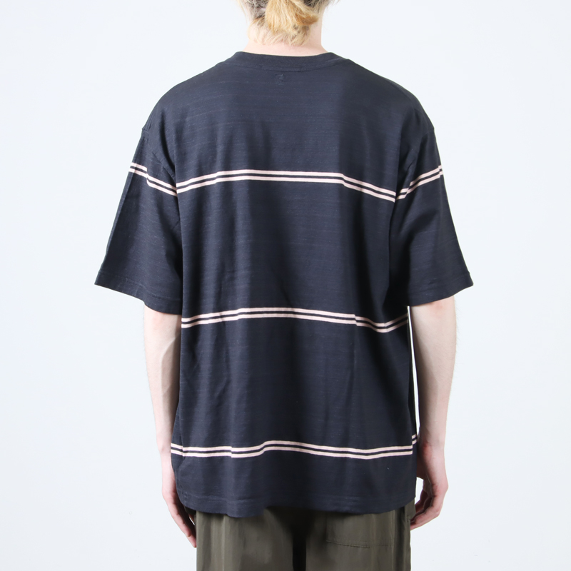 blurhms(֥顼ॹ) C/NAPP Border Plain Tee