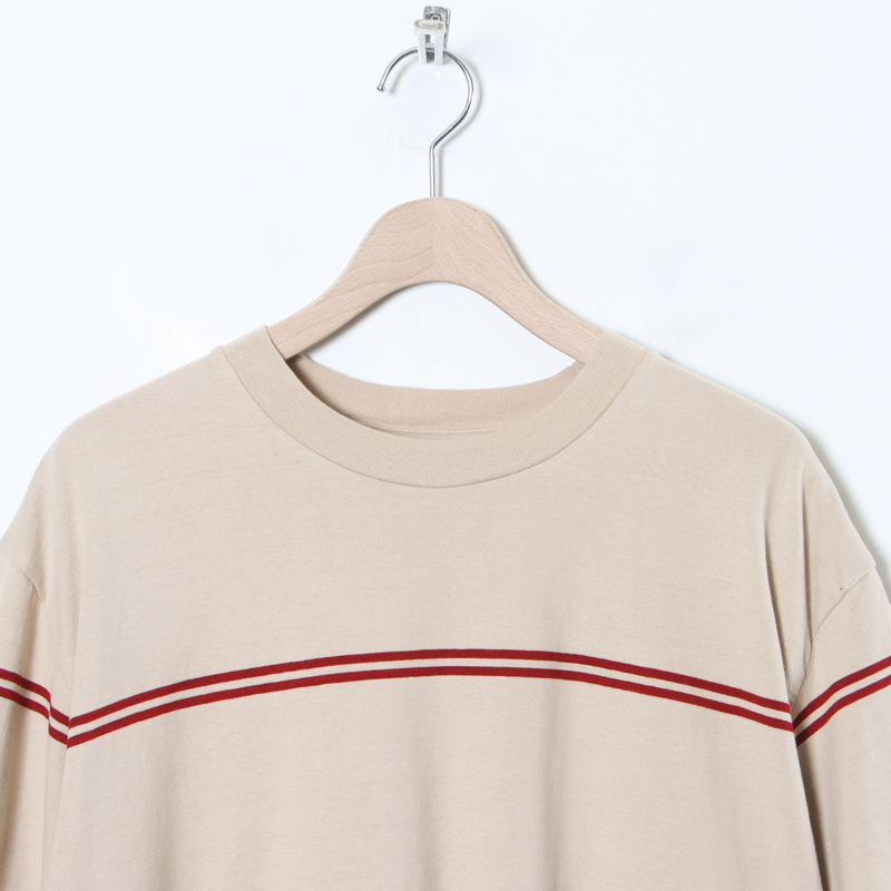 blurhms(֥顼ॹ) C/NAPP Border Plain Tee