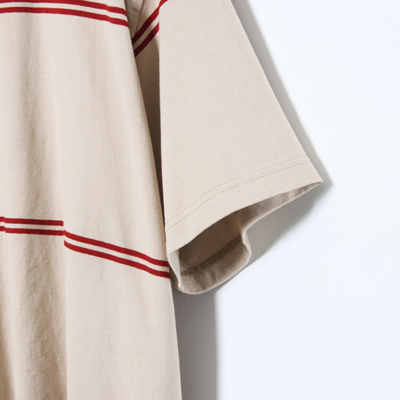 blurhms(֥顼ॹ) C/NAPP Border Plain Tee