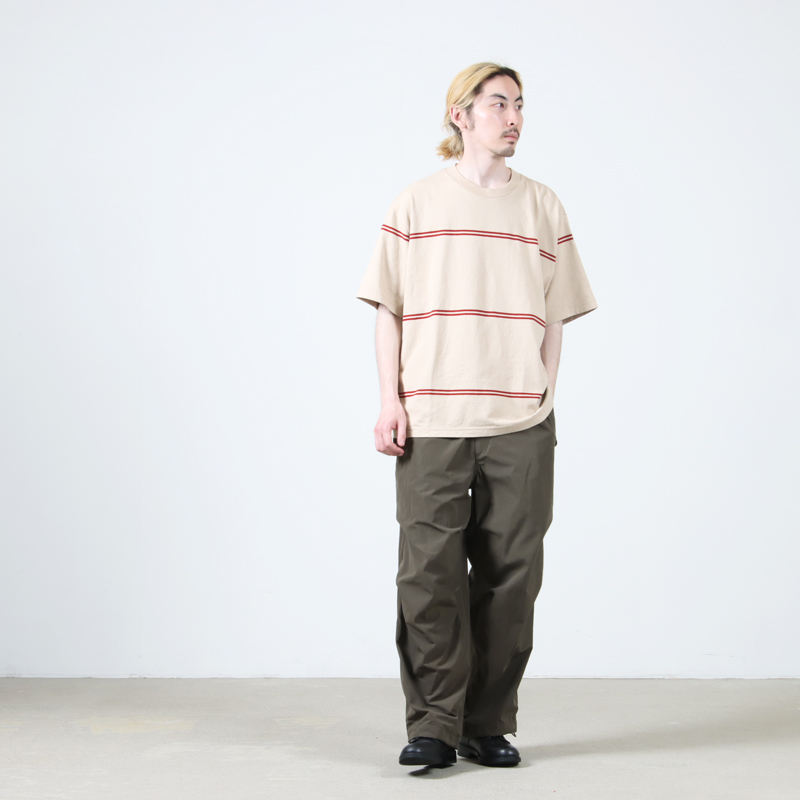 blurhms(֥顼ॹ) C/NAPP Border Plain Tee