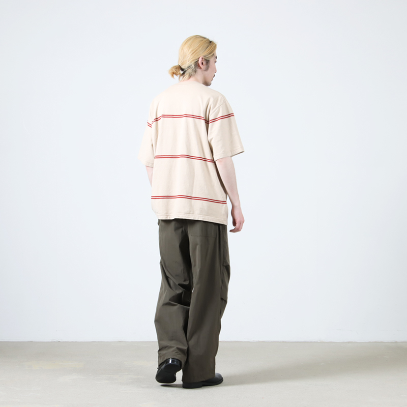 blurhms(֥顼ॹ) C/NAPP Border Plain Tee