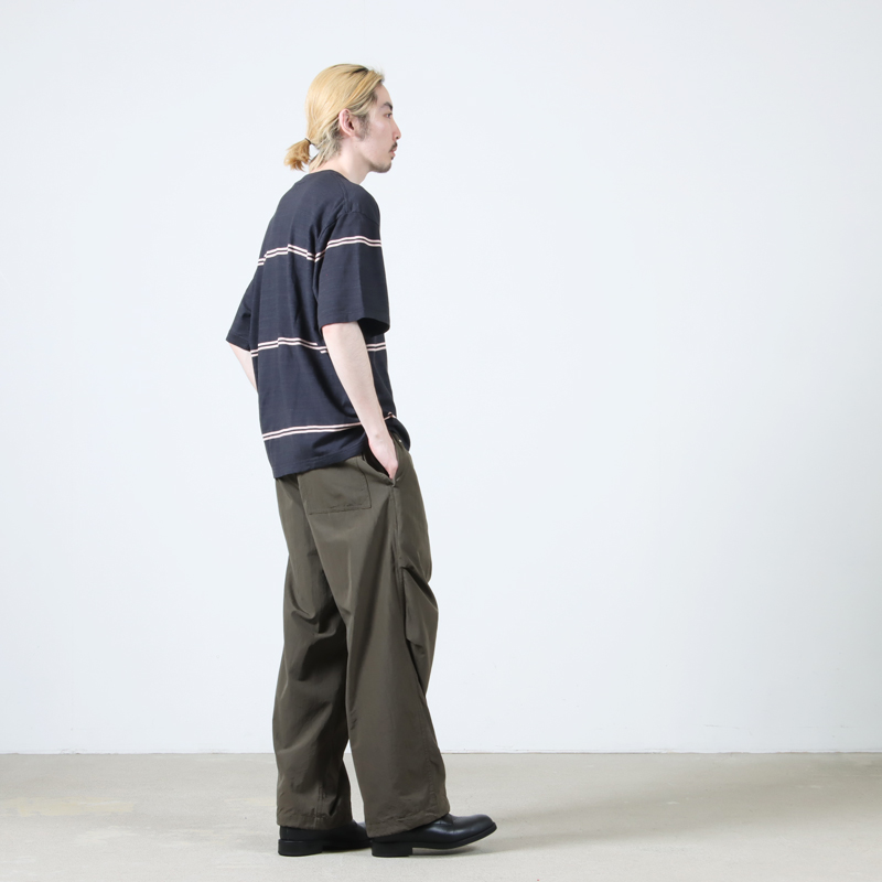 blurhms(֥顼ॹ) C/NAPP Border Plain Tee