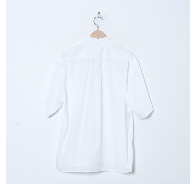 blurhms(֥顼ॹ) Chambray Open-Collar Shirt