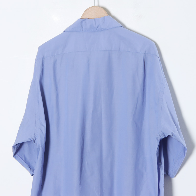 blurhms(֥顼ॹ) Chambray Open-Collar Shirt