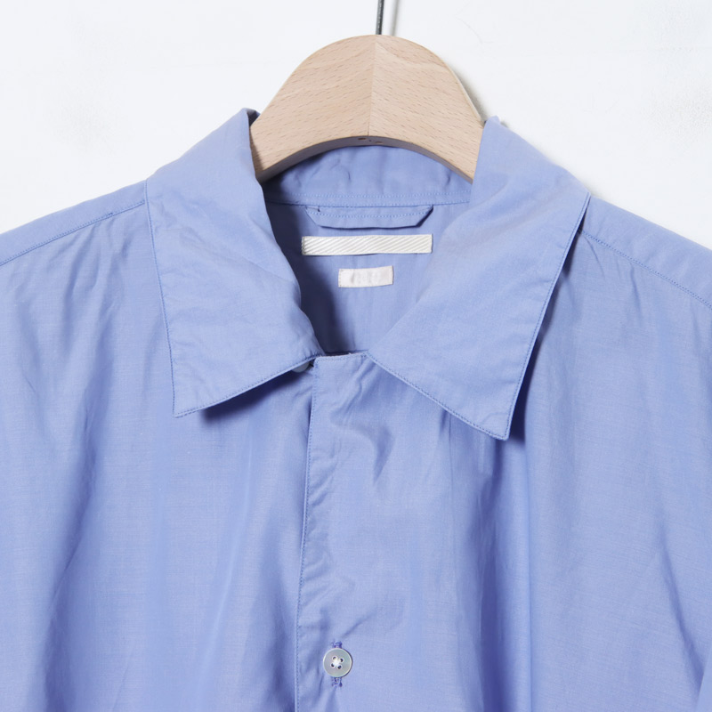blurhms(֥顼ॹ) Chambray Open-Collar Shirt
