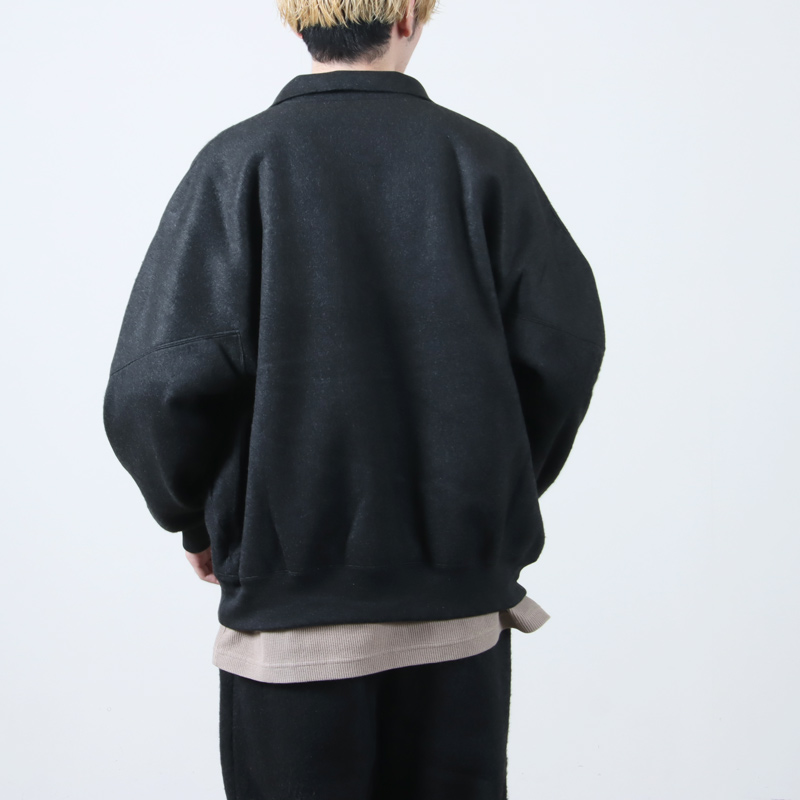 blurhms(֥顼ॹ) Pe/Silk Fleece Track Jacket