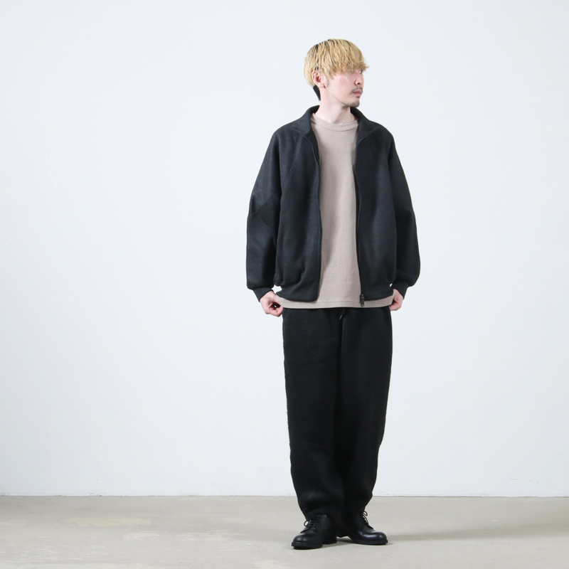 blurhms(֥顼ॹ) Pe/Silk Fleece Track Jacket