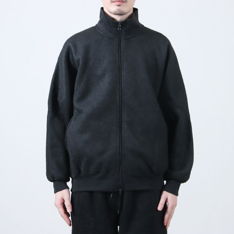 blurhms(֥顼ॹ) Pe/Silk Fleece Track Jacket
