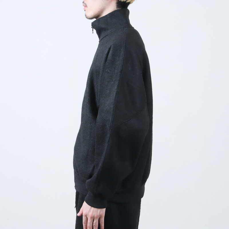blurhms(֥顼ॹ) Pe/Silk Fleece Track Jacket