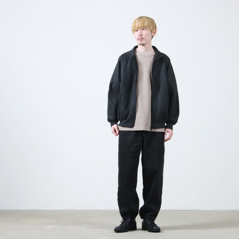 blurhms (ブラームス) Pe/Silk Fleece Track Pants