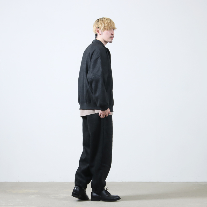 blurhms (ブラームス) Pe/Silk Fleece Track Pants