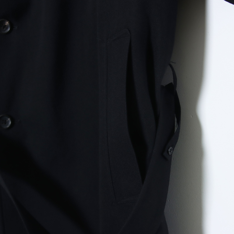 blurhms(֥顼ॹ) Wool Gabardine Trench Coat