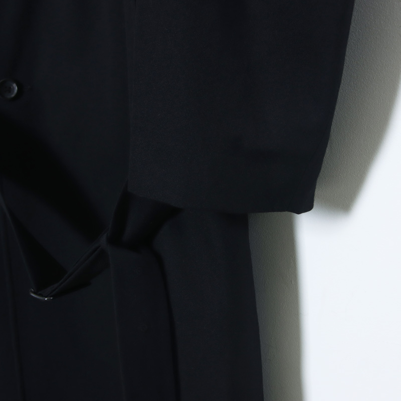 blurhms(֥顼ॹ) Wool Gabardine Trench Coat