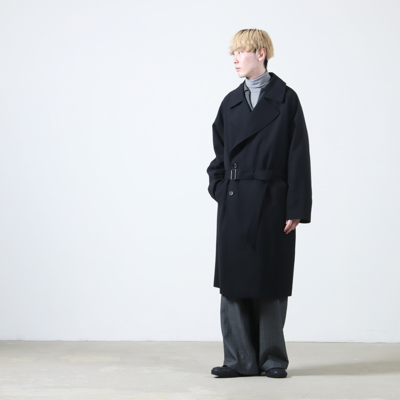 blurhms(֥顼ॹ) Wool Gabardine Trench Coat