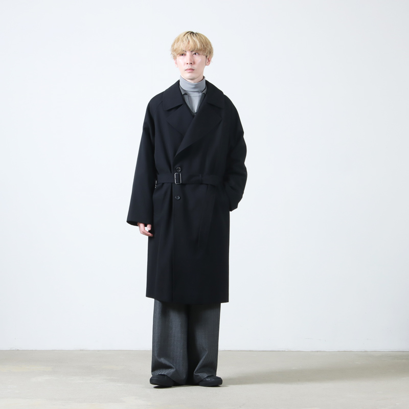blurhms(֥顼ॹ) Wool Gabardine Trench Coat