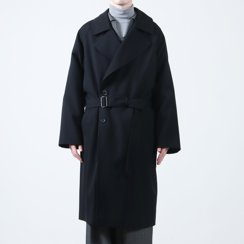 blurhms(֥顼ॹ) Wool Gabardine Trench Coat