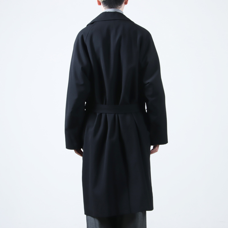 blurhms(֥顼ॹ) Wool Gabardine Trench Coat