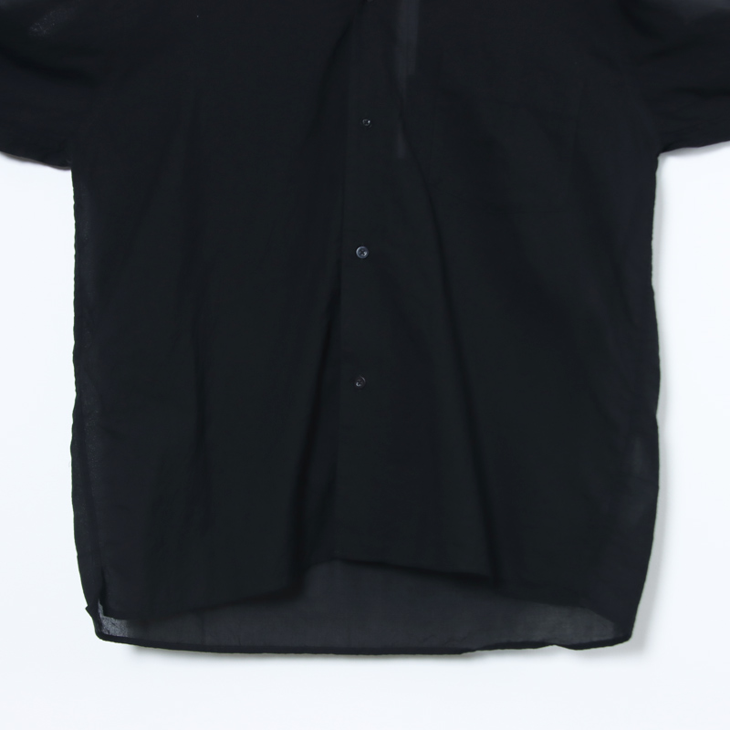 blurhms(�֥顼�ॹ) Silk-Co Voile Open-collar Shirt L/S