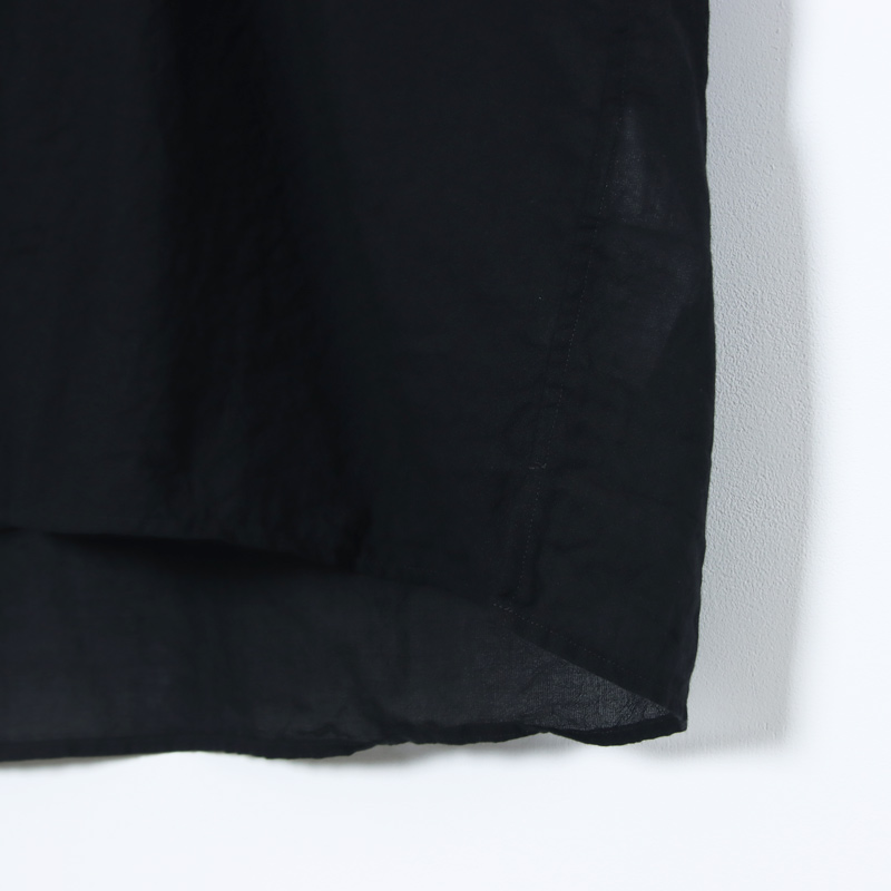 blurhms(�֥顼�ॹ) Silk-Co Voile Open-collar Shirt L/S