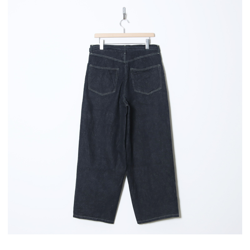 blurhms(�֥顼�ॹ) 12.9oz Denim Bias Belted Pants