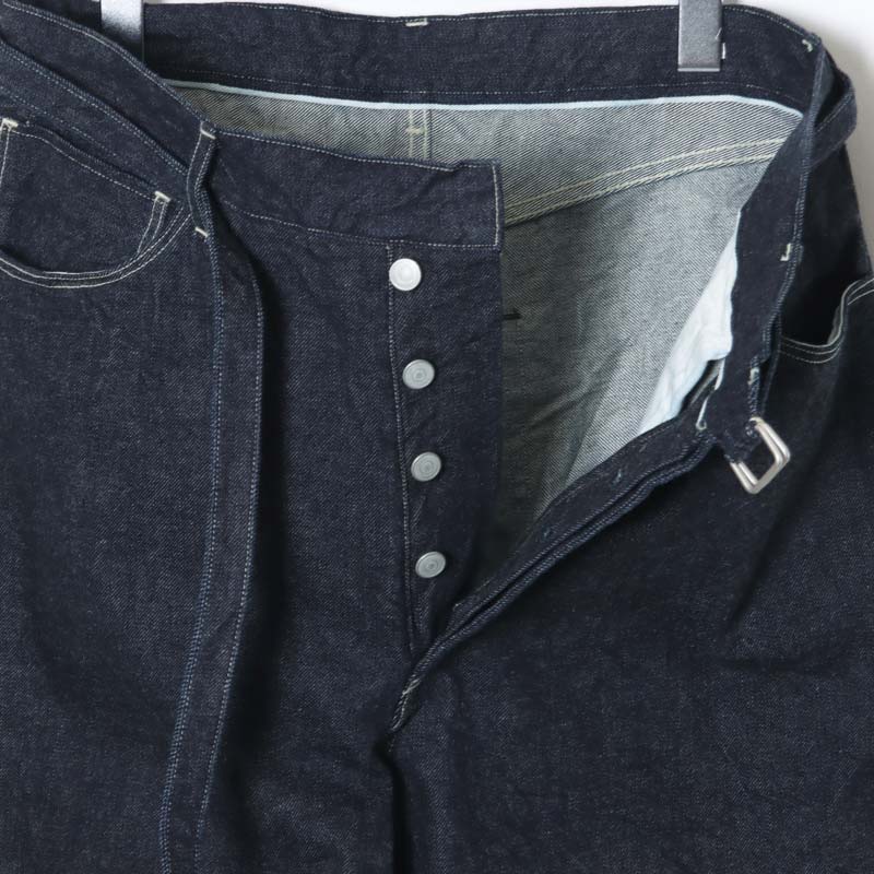 blurhms(�֥顼�ॹ) 12.9oz Denim Bias Belted Pants