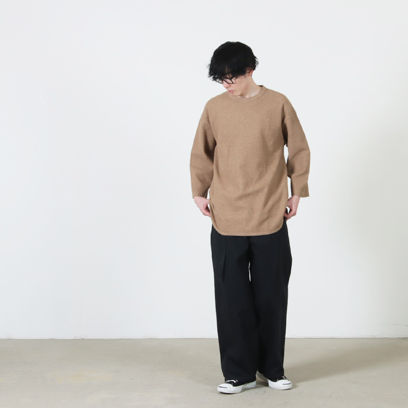blurhms(�֥顼�ॹ) 12.9oz Denim Bias Belted Pants