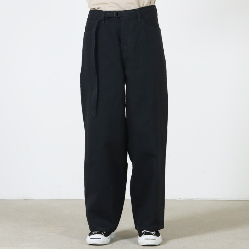 blurhms(�֥顼�ॹ) 12.9oz Denim Bias Belted Pants