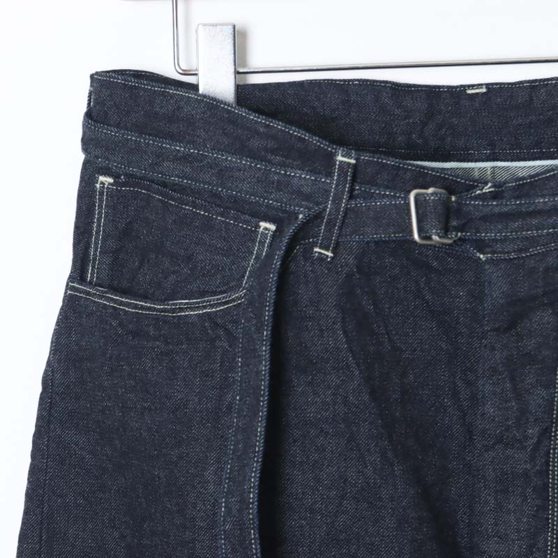 blurhms(�֥顼�ॹ) 12.9oz Denim Bias Belted Pants