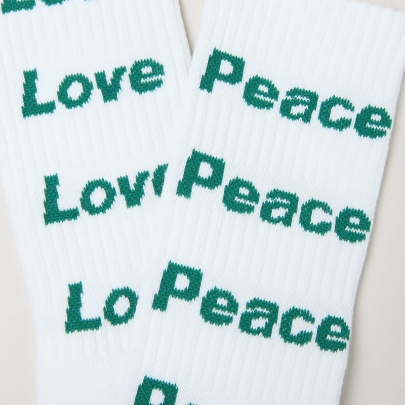 BRU NA BOINNE(֥롼ʥܥ) Pile Socks Love&Peace