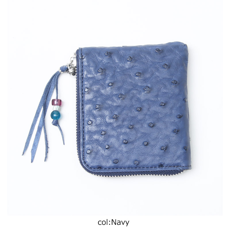 BRU NA BOINNE(֥롼ʥܥ) Ostrich small wallet