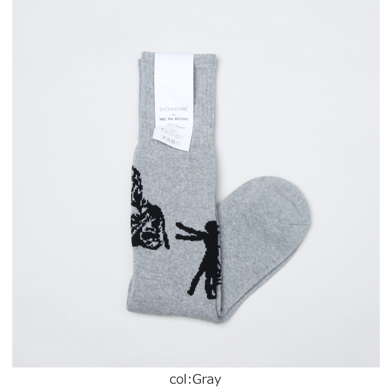 BRU NA BOINNE(�֥롼�ʥܥ���) Pile Socks Leonardo