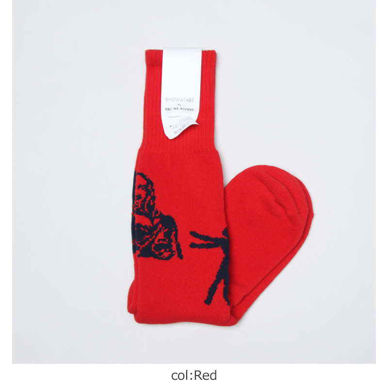 BRU NA BOINNE(�֥롼�ʥܥ���) Pile Socks Leonardo