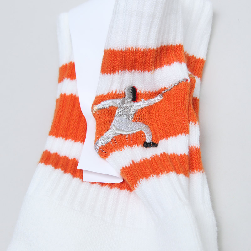 BRU NA BOINNE(�֥롼�ʥܥ���) Embroidery Skater Socks Fencing Kendo