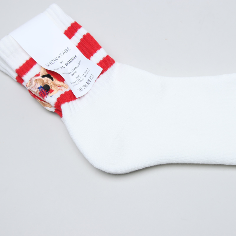 BRU NA BOINNE(�֥롼�ʥܥ���) Embroidery Skater Socks Sumo