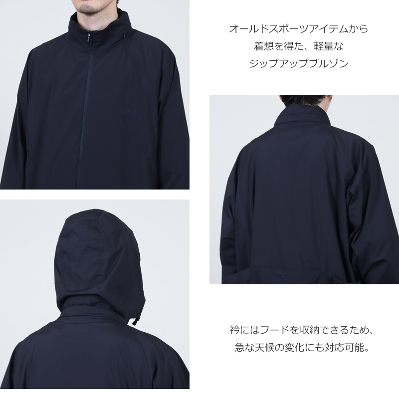 Caledoor(����ɥ���) Lightweight Packable Hooded Zip Blouson