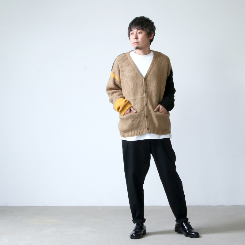 CAL O LINE/キャルオーライン MOHAIR CARDIGAN モヘアカーディガン V